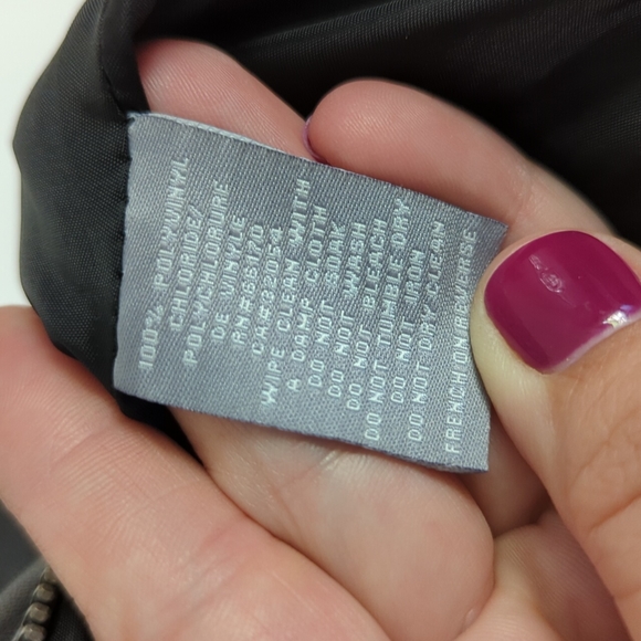 SPARKLE & FADE Vegan Leather Jacket - Picture 7 of 8